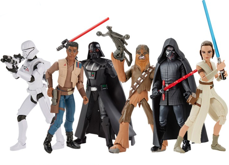 brand new star wars action figures